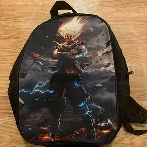 New DragonBall Z Goku Mini Backpack or laptop Bag. Pencil pouch included.